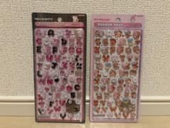 サンリオ ボンボンドロップシール もじ ハローキティ マイメロディのサムネイル