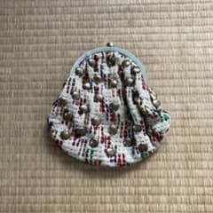 メタルビーズ　クラッチバッグのサムネイル