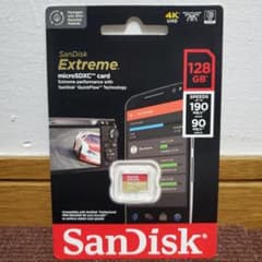 サンディスクSandisk Extreme マイクロSDカード  128GBのサムネイル