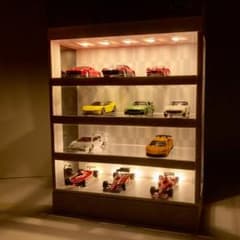 1/64展示20台可・WH＆CG・4層式ディスプレーBOX / ネオジオラマ - メルカリ