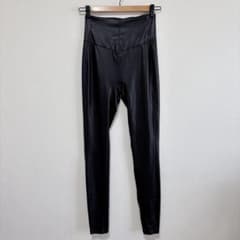 Forever 21 Skinny Leggings, Size S, Black, Synthetic Leather, Leg-Lengthening, High Waist