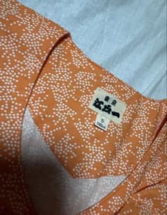 東京 江戸一 鯉口シャツ オレンジ 135cmのサムネイル