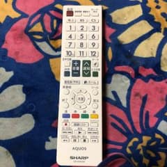 シャープ AQUOSテレビリモコンのサムネイル