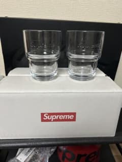 24fw Supreme La Rochere Water Glasses 2個 - メルカリ