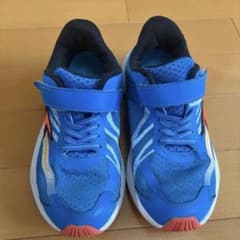 SYUNSOKU 瞬足 スニーカー ブルー キッズ　20.5cmのサムネイル