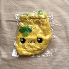 しずくちゃん ガチャガチャ もこもこ巾着ポーチ ハニーちゃんのサムネイル