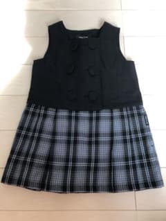 コムサ★ワンピース★100サイズ★ブラックフォーマル★礼服のサムネイル