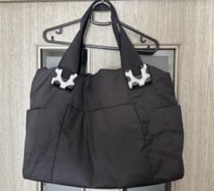 イアパピヨネ樹脂パーツ 2way トートバッグ ショルダーベルト付き　Lサイズのサムネイル