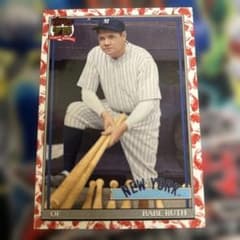Topps 75 Years of Baseball ベーブ・ルース カード　鯉