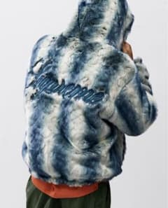Supreme Faux Fur Reversible ジャケットブルーＭサイズのサムネイル