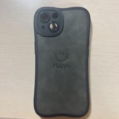 iPhone13用ケース スマイル Happyデザイン　ソフトタイプのサムネイル