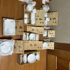 有田焼き 陶磁器製花柄食器セット8種類5客セット 2セット有り - メルカリ