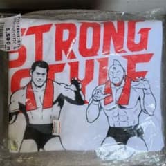 アントニオ猪木×キン肉マンTシャツ STRONG STYLE Tシャツ XL - メルカリ
