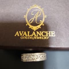 AVALANCHE シルバー ストーン付き バンドリングのサムネイル