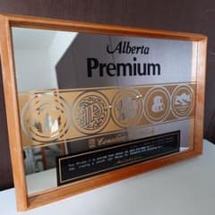 パブミラー Alberta Premium アルバータプレミア 壁掛け 看板 - メルカリ