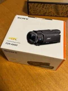SONY FDR-AX60 4K ビデオカメラ 本体　ソニーのサムネイル