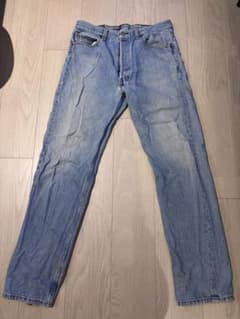 【90s USA製】リーバイス 501 デニム W36 赤文字 ボタン裏552