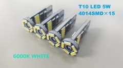 LED T10（T16）ウエッジ球 4014SMD 無極性　4個　送料無料♪のサムネイル