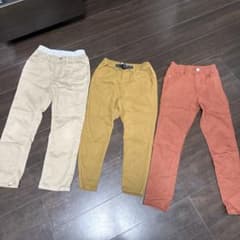男児　長ズボン　裏起毛　140 ３本セットのサムネイル