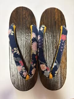 下駄 浴衣 和装小物 花柄 大人　24のサムネイル