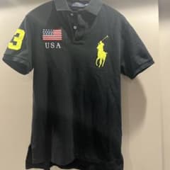 ぴ*ー様 ビッグポニー！！ POLO RALPH LAUREN ポロシャツ ブラのサムネイル