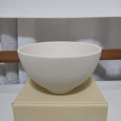 【未使用】SAKUZAN ライスボウル　クリーム　お茶碗のサムネイル