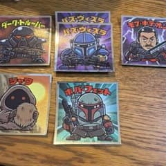 ビックリマンチョコ&スターウォーズコラボシール6枚入りのサムネイル