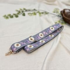 【大人気】インド刺繍リボン　スマホショルダー　スマホストラップ　カバンショルダーのサムネイル
