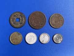 古銭 まとめ 7枚セット - メルカリ