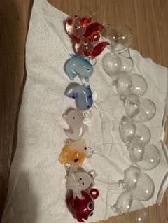 ガラス　浮き玉付き　まとめ売りのサムネイル