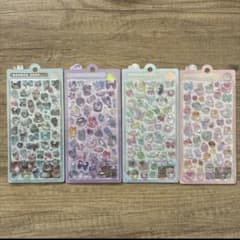 ボンボンドロップシール 4種セット ちょこみん すいーつ まじょねこ