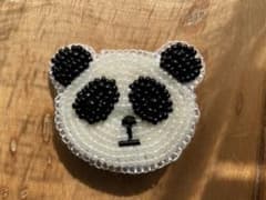 ビーズブローチ(パンダ)のサムネイル