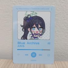 ブルーアーカイブ　タワーレコードカフェ　アリス　ミュージックプレーヤー風カードのサムネイル