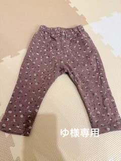 アプレレクール　花柄ズボン80サイズのサムネイル