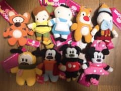 ディズニーキャラクター ストラップ キーホルダーのサムネイル