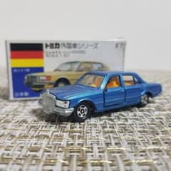 【日本製】　トミカ　ベンツ450SEL　青箱　状態良好 ミニカーショップ ケンボックス トミカ 青箱☆F7-1-3