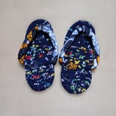 布ぞうり ルームシューズ 室内履き 紺色(23.5cm)のサムネイル