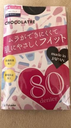 80デニールタイツ  ブラック 1足のサムネイル