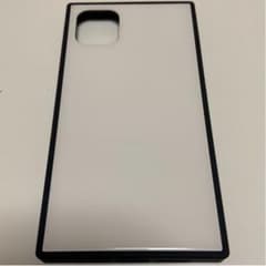 【iPhone 11用】ガラスハイブリッドケース/ホワイトのサムネイル