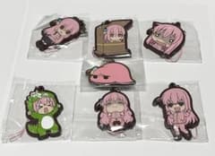 ぼっちちゃんがいっぱいカプセルラバーストラップ 7種コンプリートセット