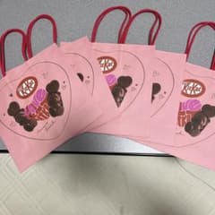 キットカットのバレンタイン限定紙袋5枚のサムネイル