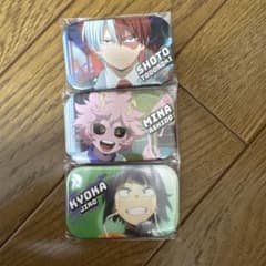 僕のヒーローアカデミア 長方形缶バッジ 3個セットのサムネイル