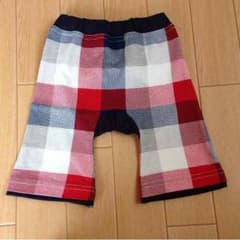 70cmチェックズボンのサムネイル