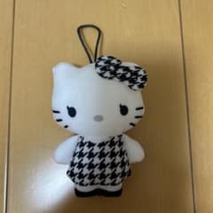 ハローキティ 千鳥格子 マスコット ぬいぐるみのサムネイル