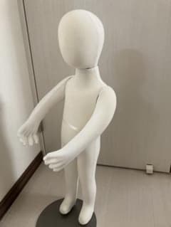マネキン 全身 子供用 80cm 2歳　台座付き 布張りmercari372のサムネイル