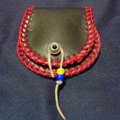 ハンドメイド レザークラフト コインケースのサムネイル