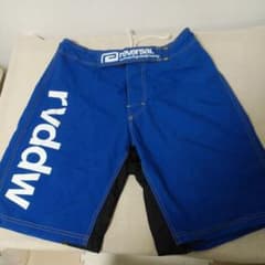 RVDDW Reversal Fight Pants, Martial Arts Shorts, Made with Smooth Material, Size XL, Blue