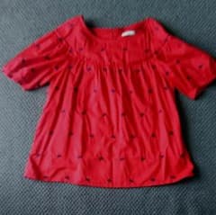 POUDOUDOU   ブラウス   蝶刺繍のサムネイル