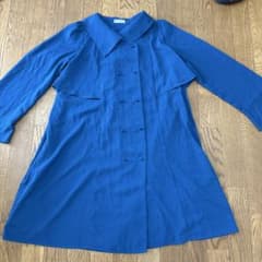 axes femme ブルー シャツワンピースのサムネイル