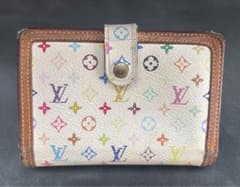 ルイヴィトン　LOUIS VUITTON マルチカラー　二つ折財布のサムネイル